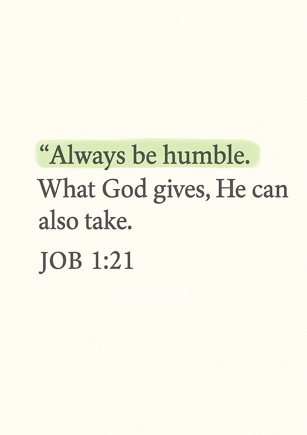 Job 1:21