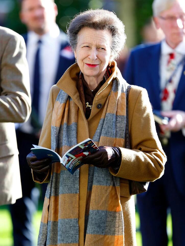 Princess Anne’s Scarf Swap Is So Chic