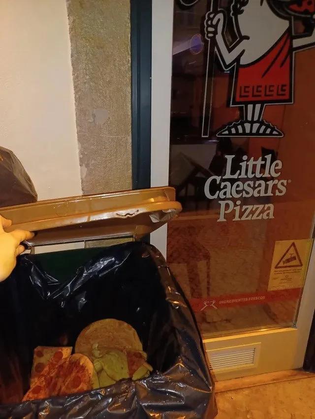 Little Caesars Pizza Waste Exposed