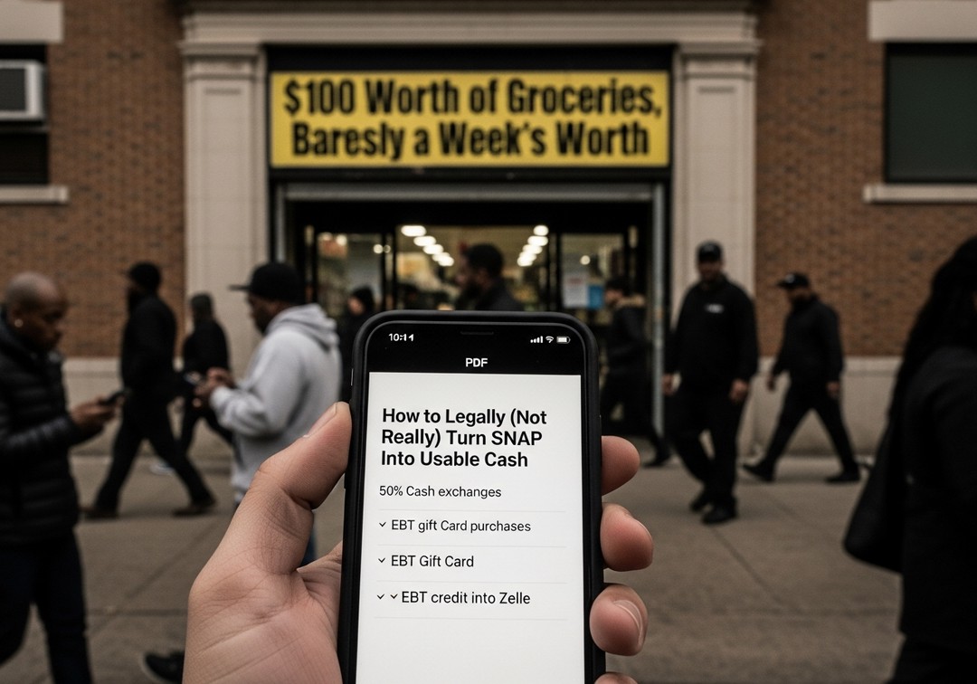 Our Neighborhood Group Chat Shared a ‘Guide to Turning SNAP Into Cash’ — I Wish I Was Joking