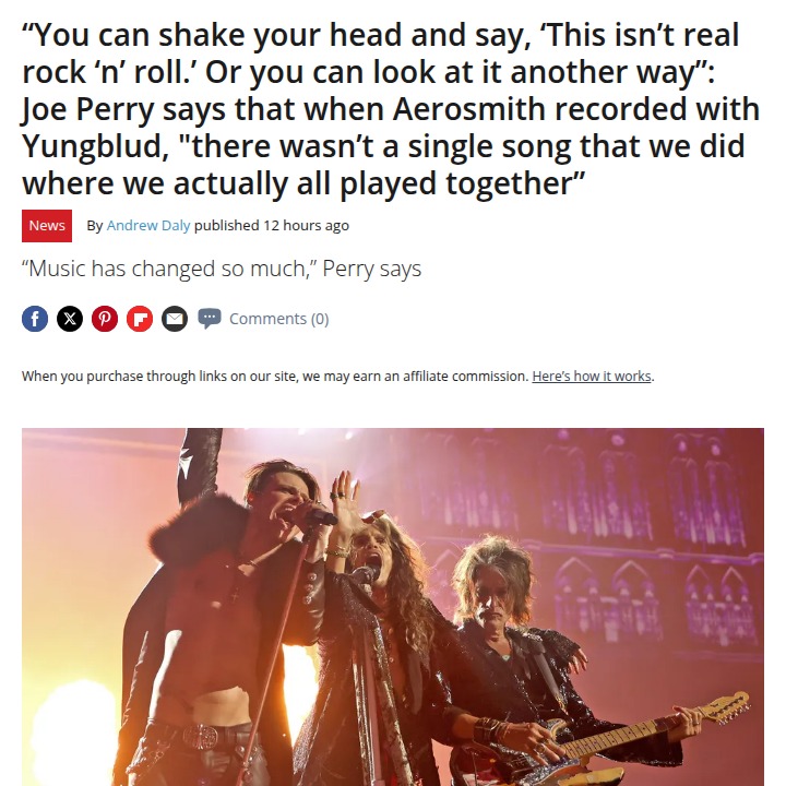 Aerosmith x Yungblud: Real Rock or Nah? 🤔