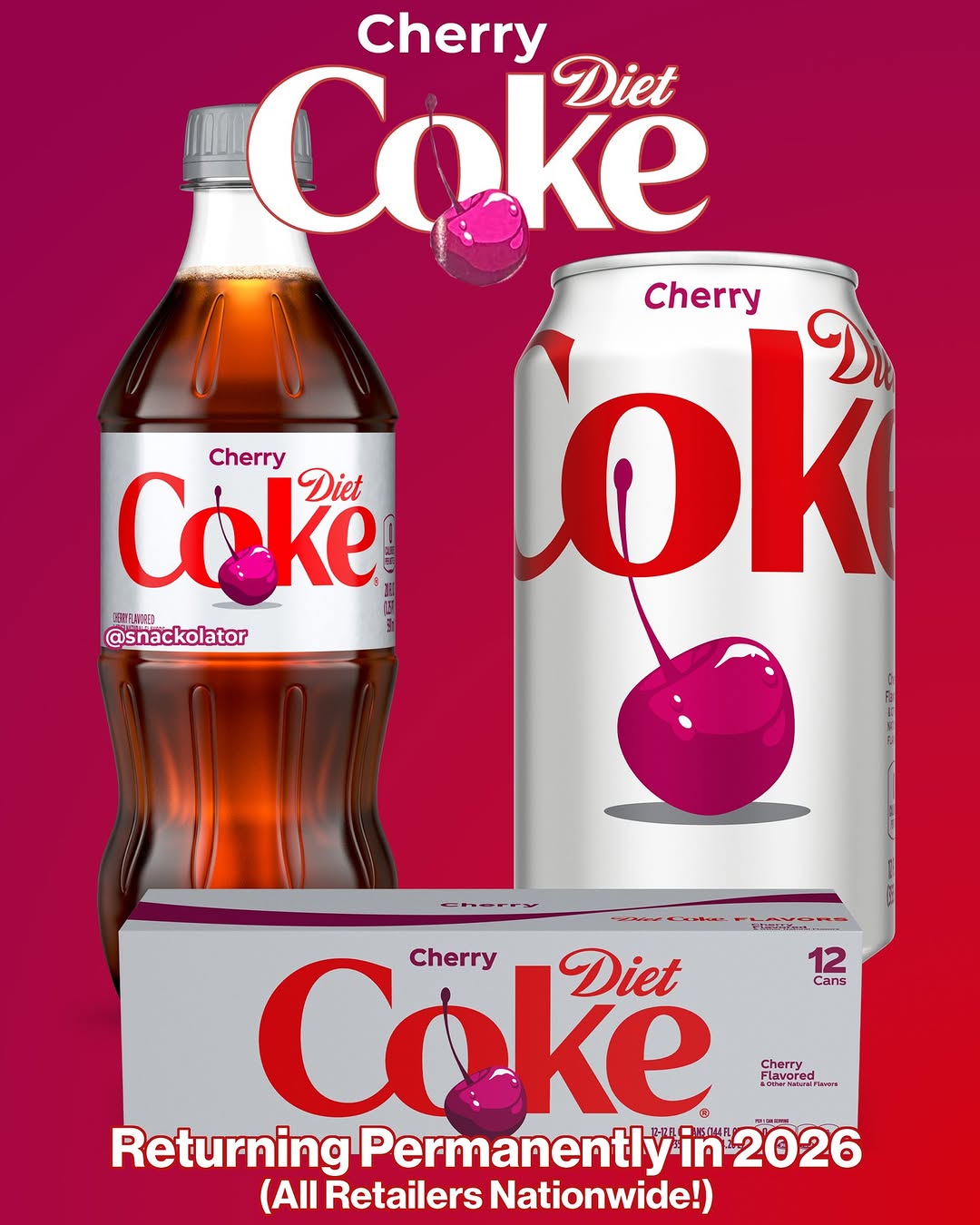 Coca-Cola’s Cherry Comeback: Sip Nostalgia!