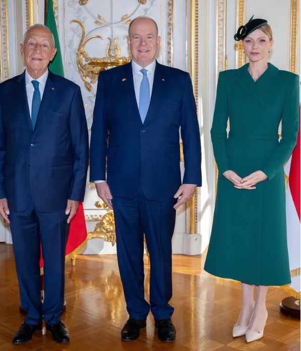 Princess Charlene’s Holiday Style Switch-Up