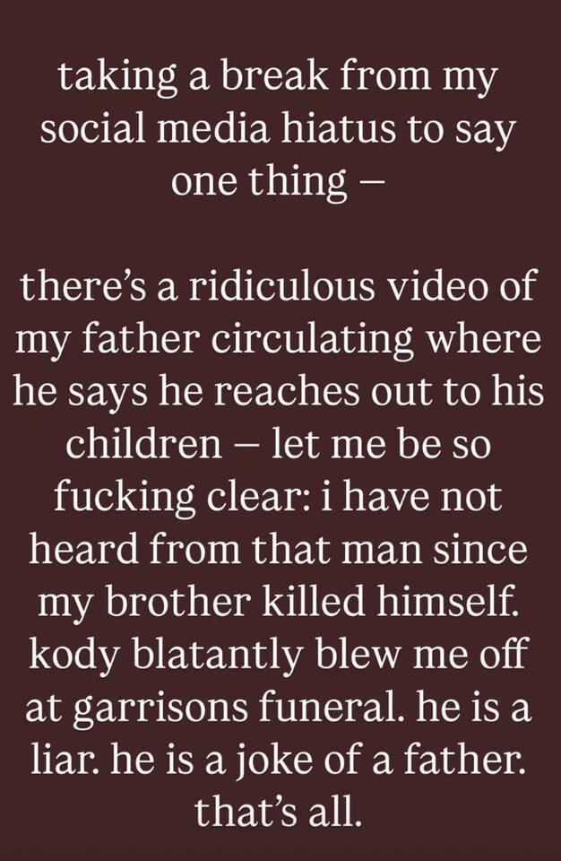 Family drama erupts for Sister Wives star