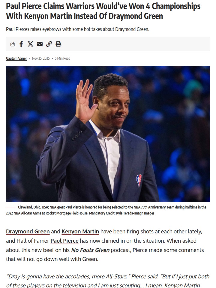 Would K-Mart Have Outshined Draymond on Dubs?