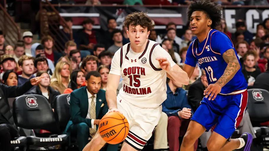 Caitlin Clark’s courtside moment goes viral again