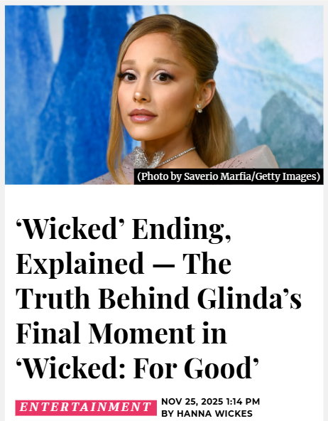 Wicked: For Good Ending—Did Glinda Unlock Magic? ✨
