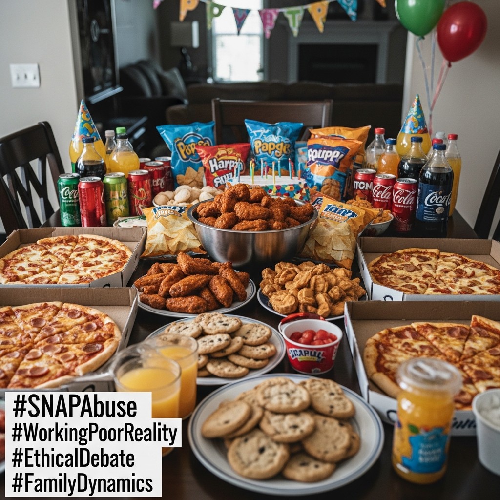 My Relative Used SNAP to Stockpile Food for a Birthday Party