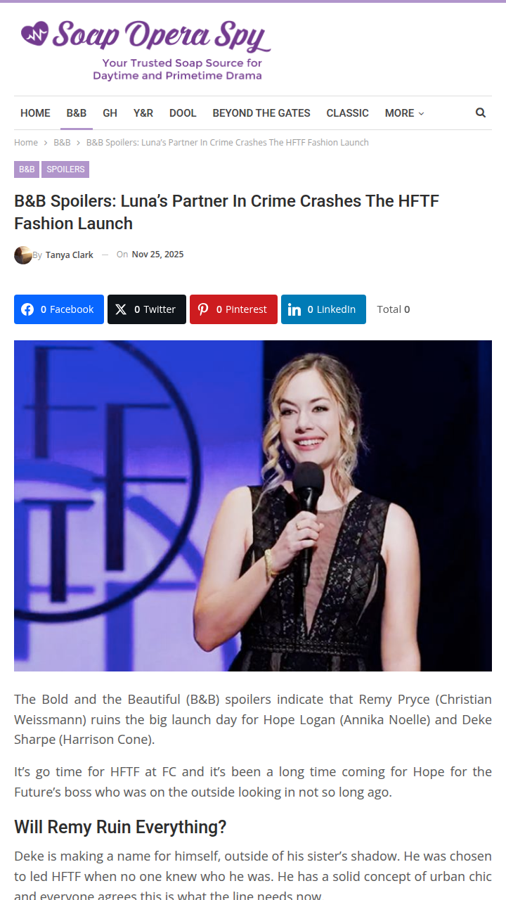 Remy Crashes HFTF Launch—Luna’s Plan? 👀