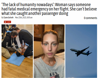 Caught Filming a Tragedy on My Flight 😳