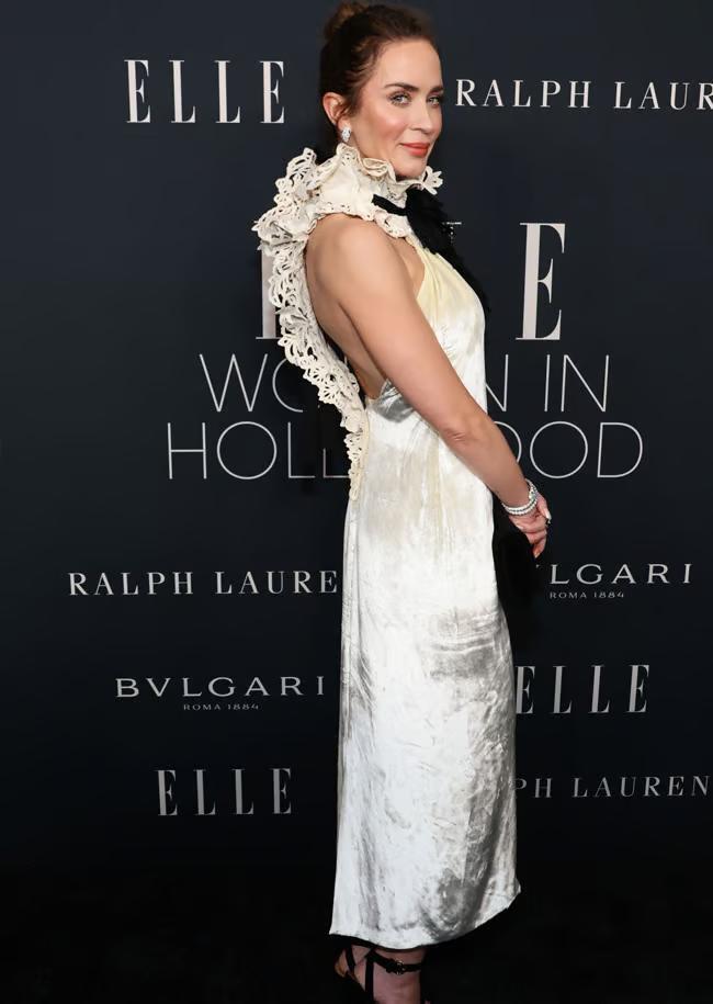 Emily Blunt’s Red Carpet Ruffle Drama