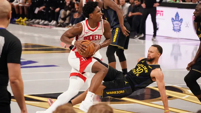 Curry Injured as Rockets Push to 12–4; Warriors Fall to 10–10