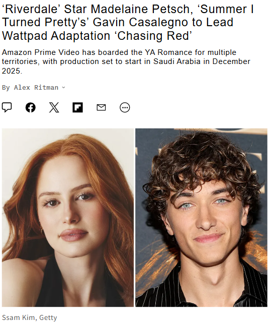 Madelaine & Gavin Cast in Wattpad Hit! 🎬