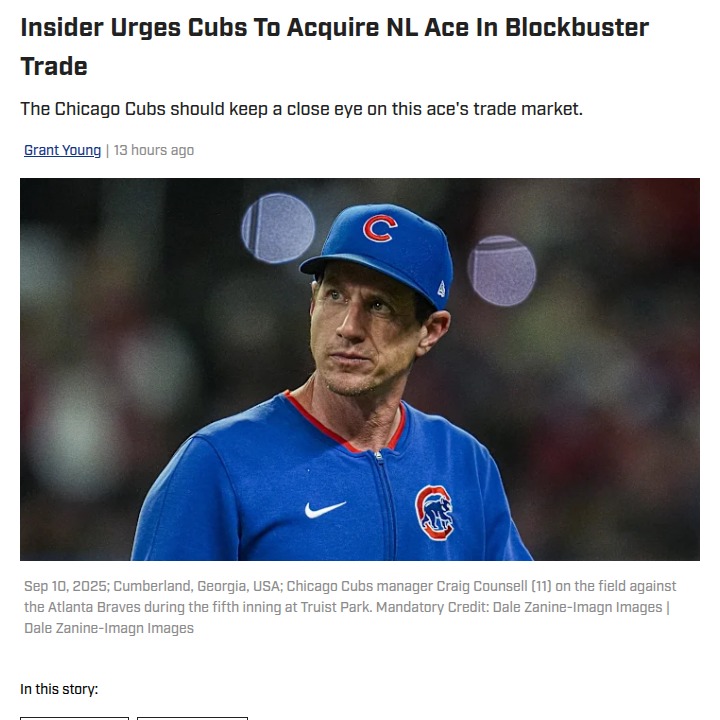 Cubs eye ace Sandy Alcantara for 2026