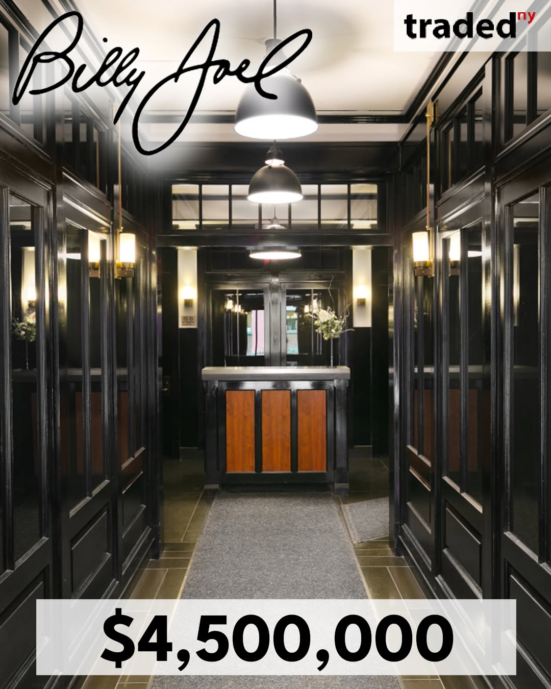 Billy Joel’s $4.5M NYC condo stays in the family