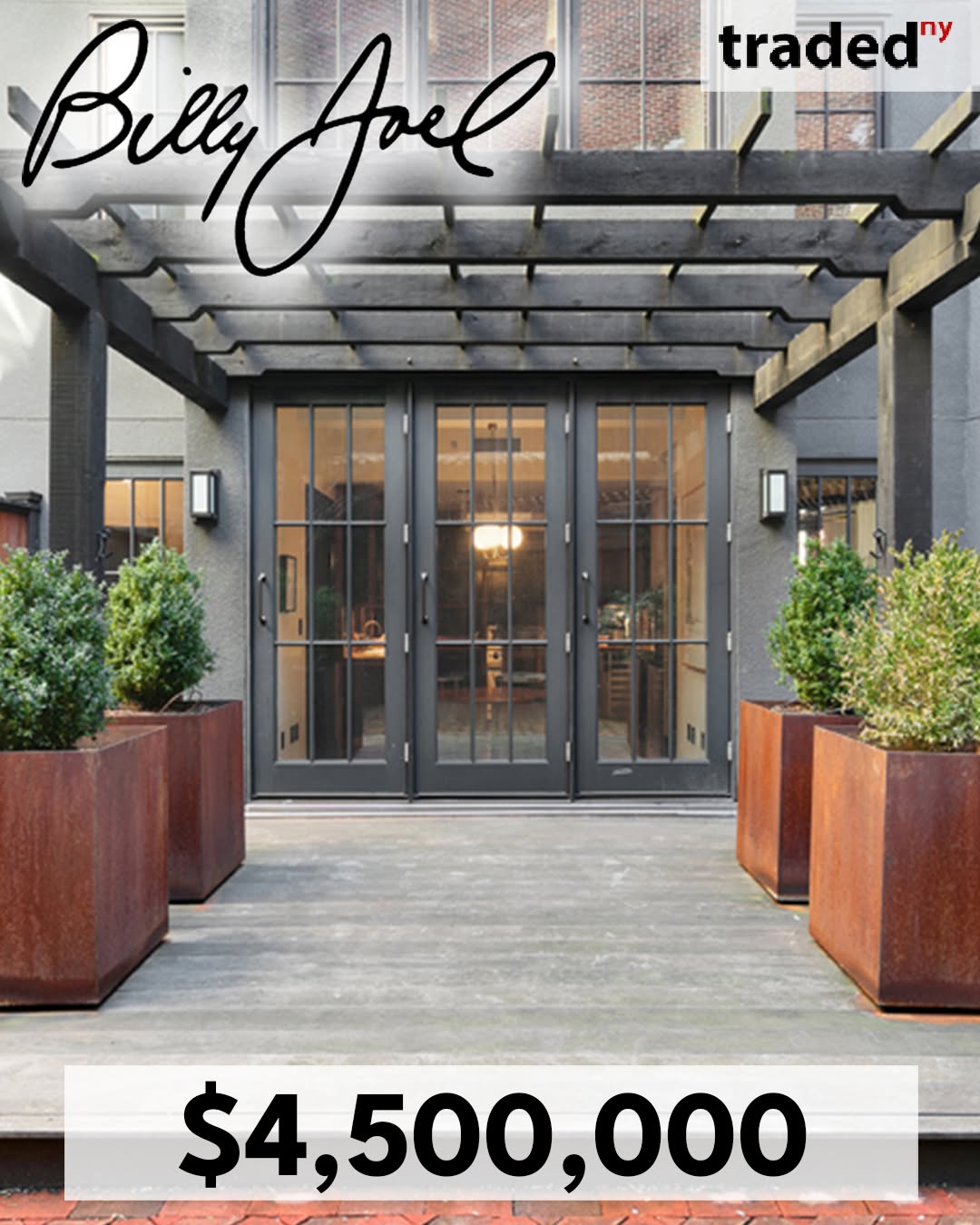 Billy Joel’s $4.5M NYC condo stays in the family