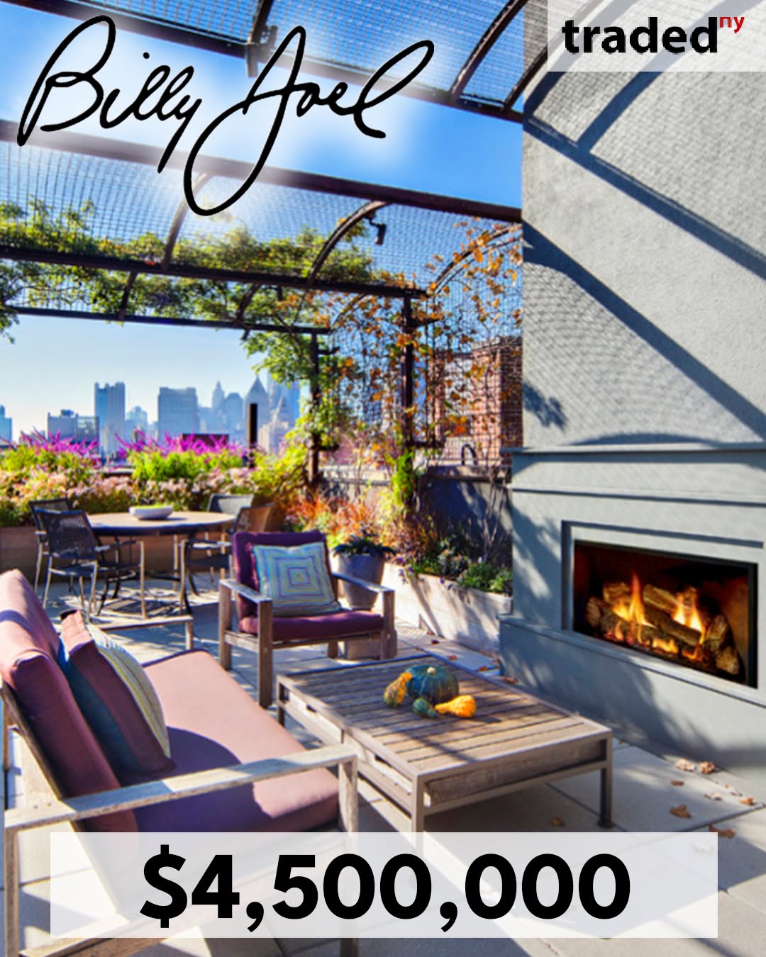 Billy Joel’s $4.5M NYC condo stays in the family