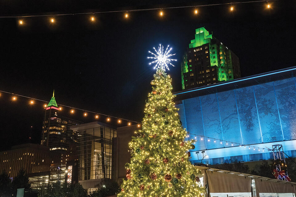 Magical Christmas lights across North Carolina