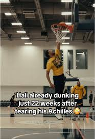 Tyrese Haliburton already dunking just 22 weeks after tearing his Achilles