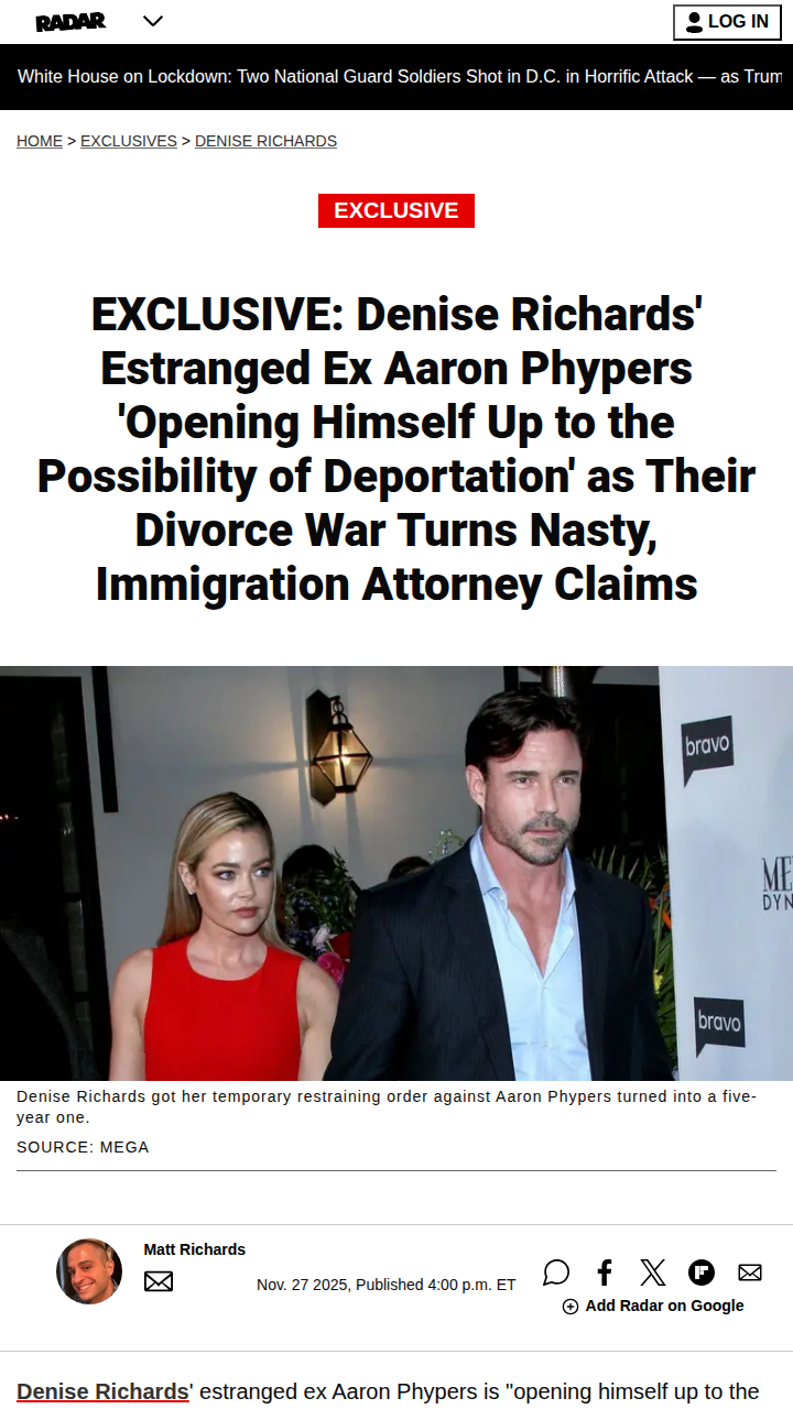 Denise & Aaron's Divorce: Deportation Twist! 😱