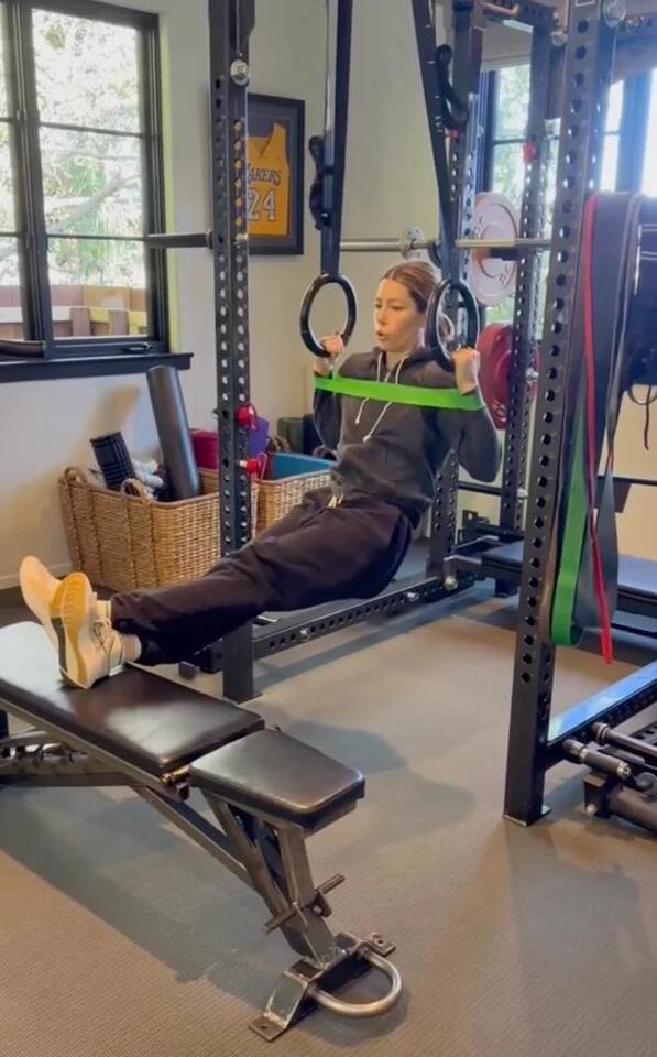 Jessica Biel’s Secret to Those Insane Arms