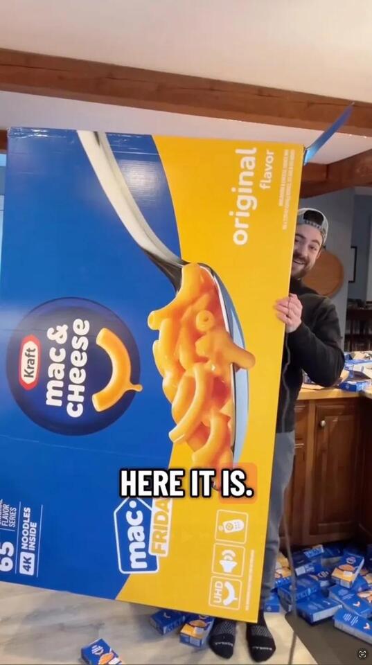 Walmart Black Friday Mac & Cheese FOMO