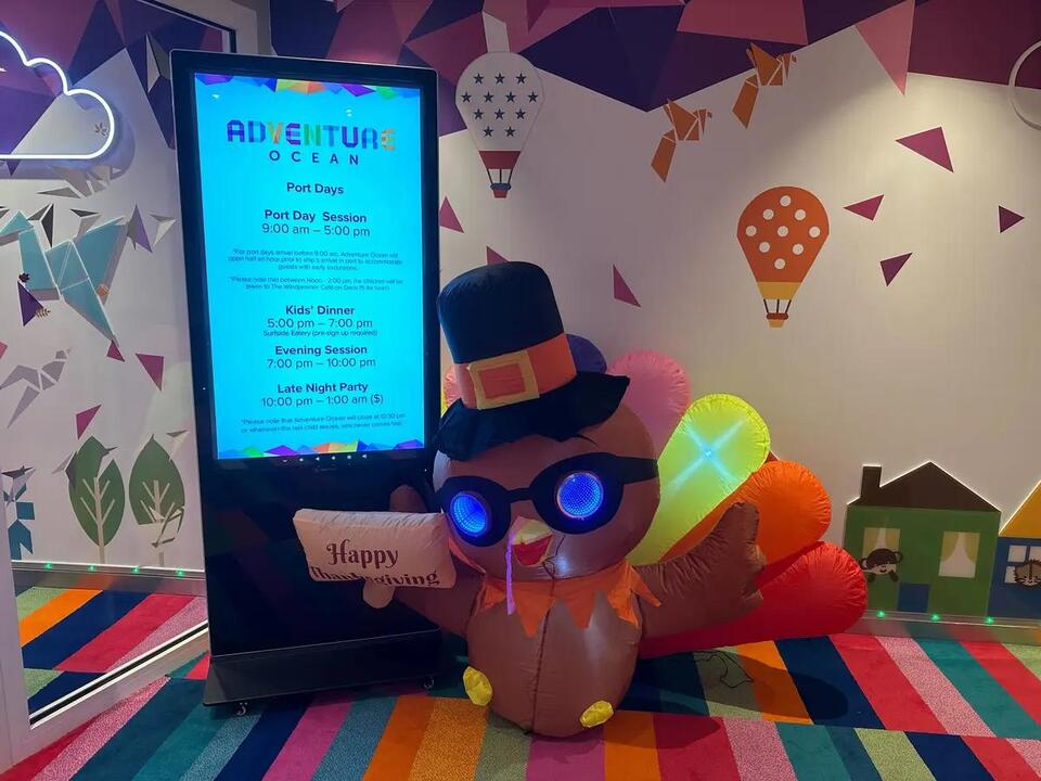 Thanksgiving on Royal Caribbean’s Star of the Seas