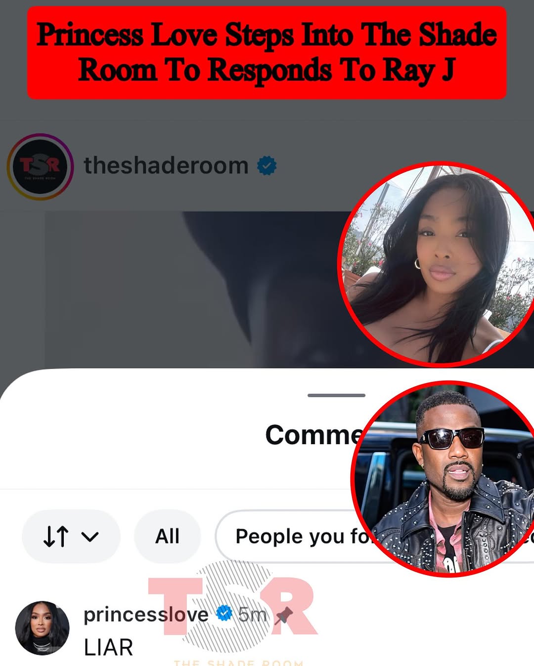 Ray J and Princess Love’s Thanksgiving turns chaotic