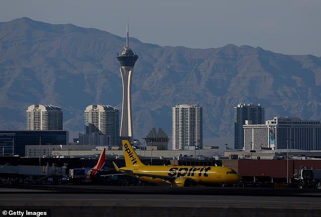 Vegas airport empties as prices soar