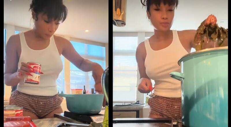 Megan Thee Stallion & Klay: Thanksgiving Goals