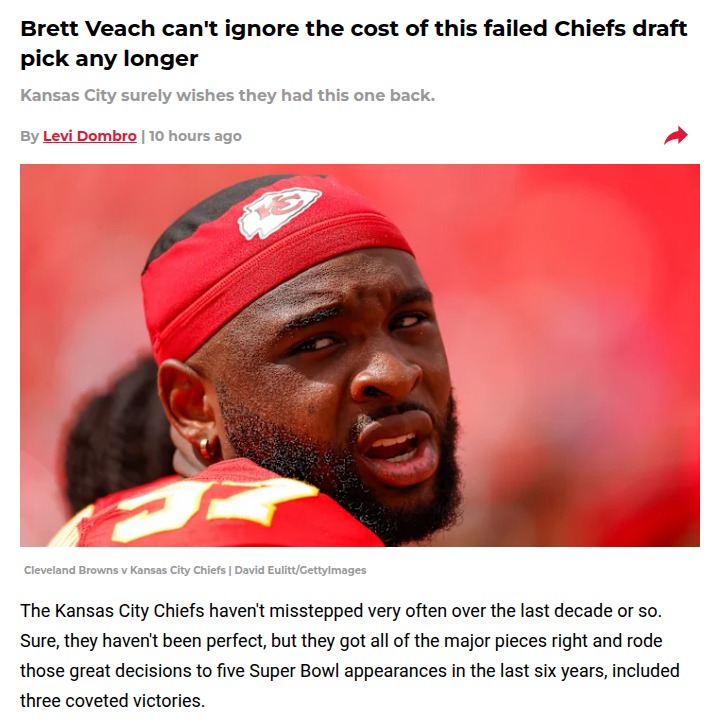 Chiefs fans weigh in: Was this draft pick a costly miss?