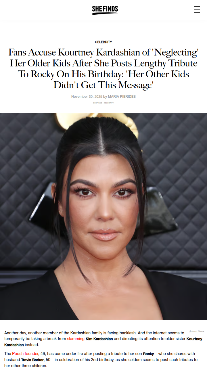 Kourtney's Rocky Birthday Post Sparks Debate 🎂