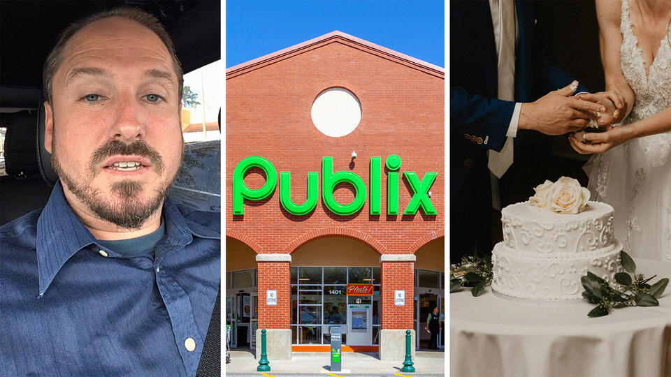 Publix wedding cake mix-up turns into sweet surprise