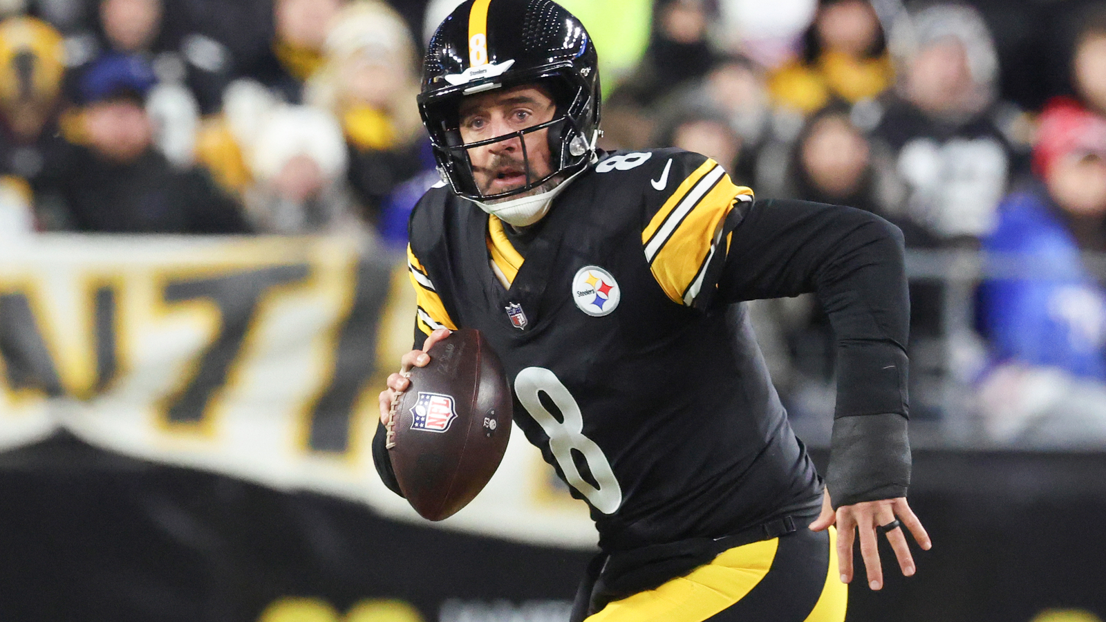 Steelers fans hit rock bottom at home