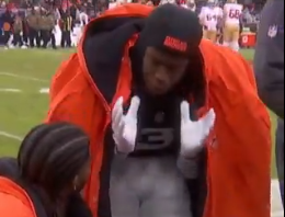 Sideline fireworks: Sanders & Jeudy clash