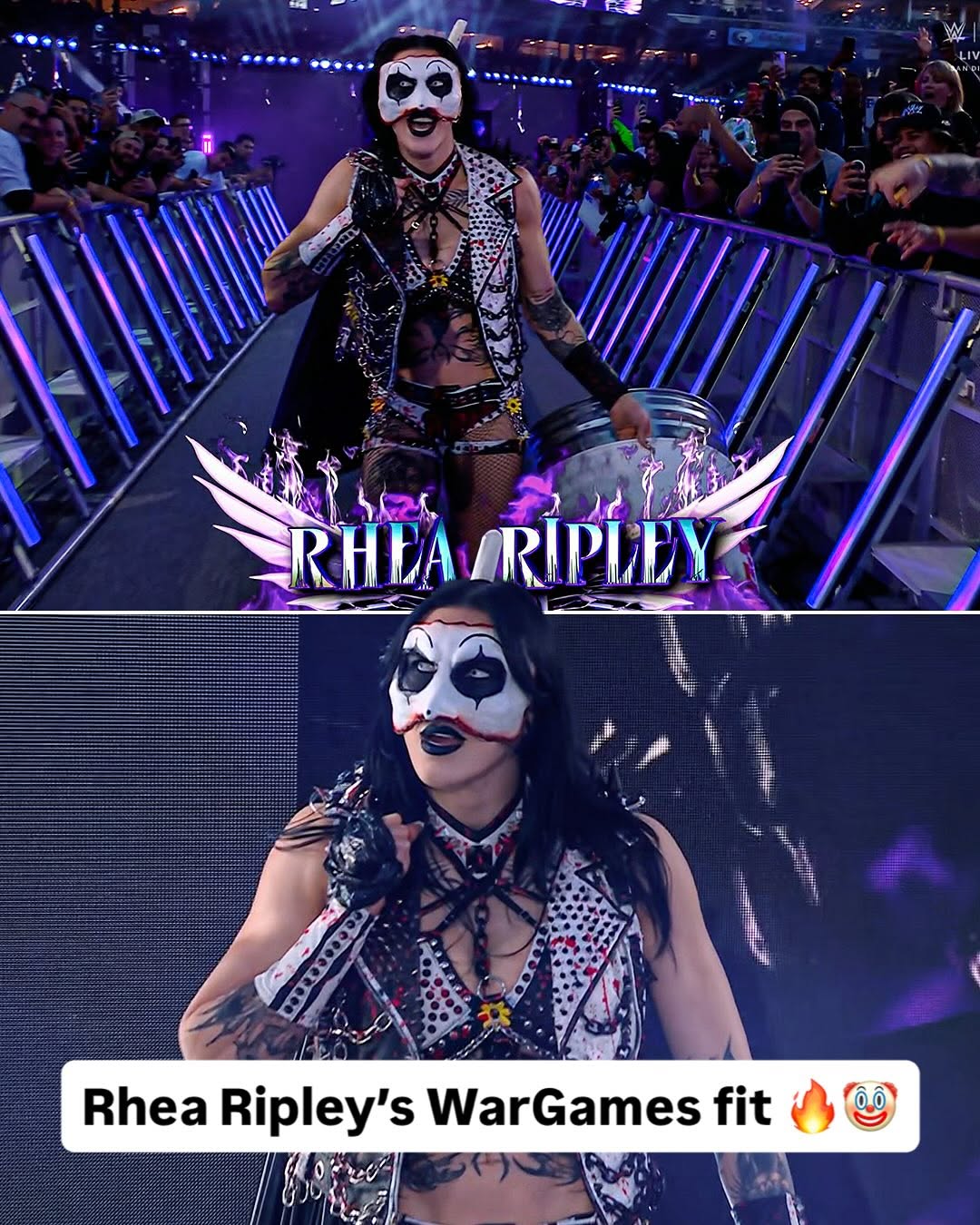 Rhea Ripley’s Terrifier Mask Shocks WWE Fans 😱