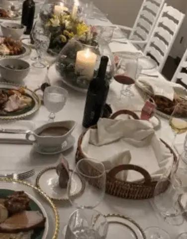 Thanksgiving dinner in Rhode Island turns heads