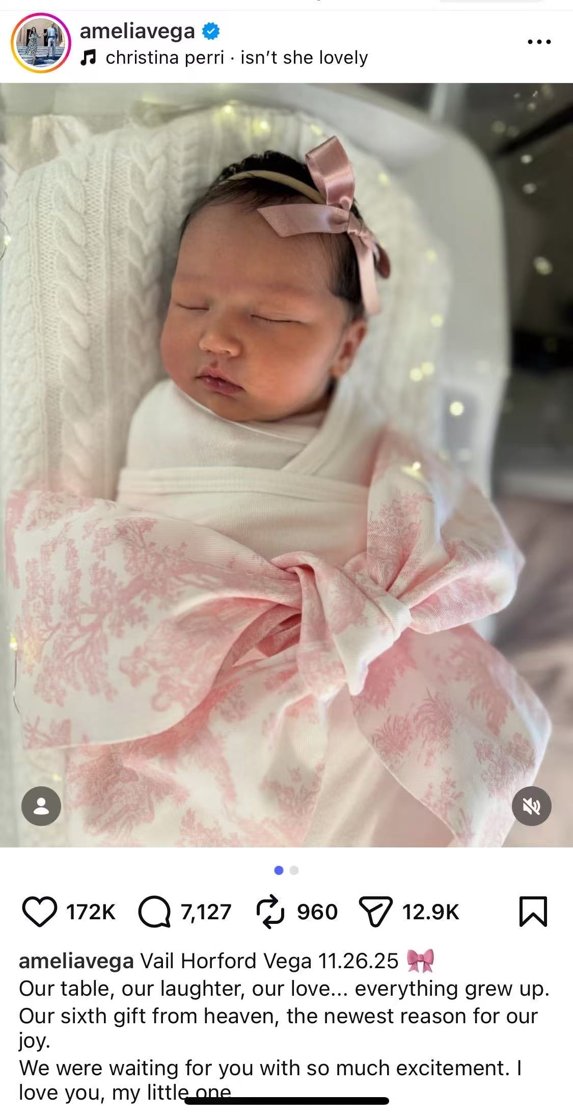 Warriors vet Al Horford welcomes his sixth child 🎉