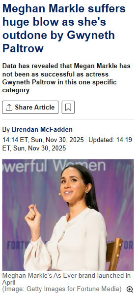 Meghan Markle vs Gwyneth: Goop Wins Big 🥊