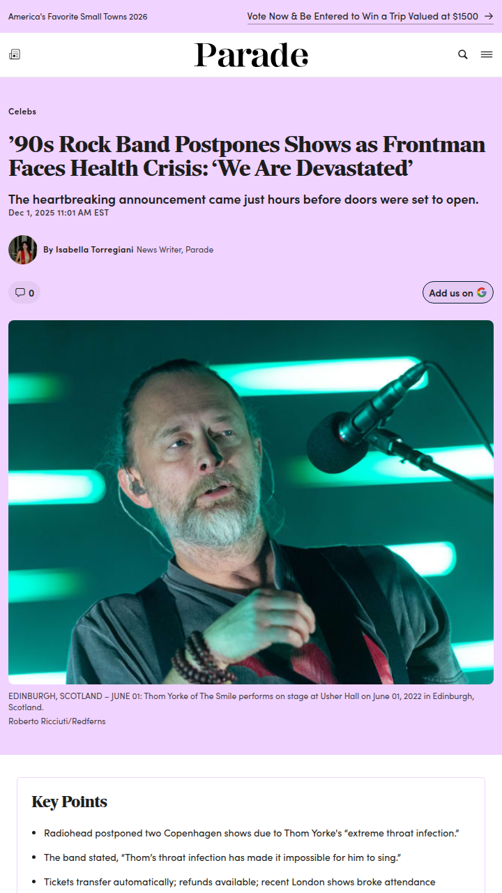 Radiohead Tour Drama: Fans Divided 😱