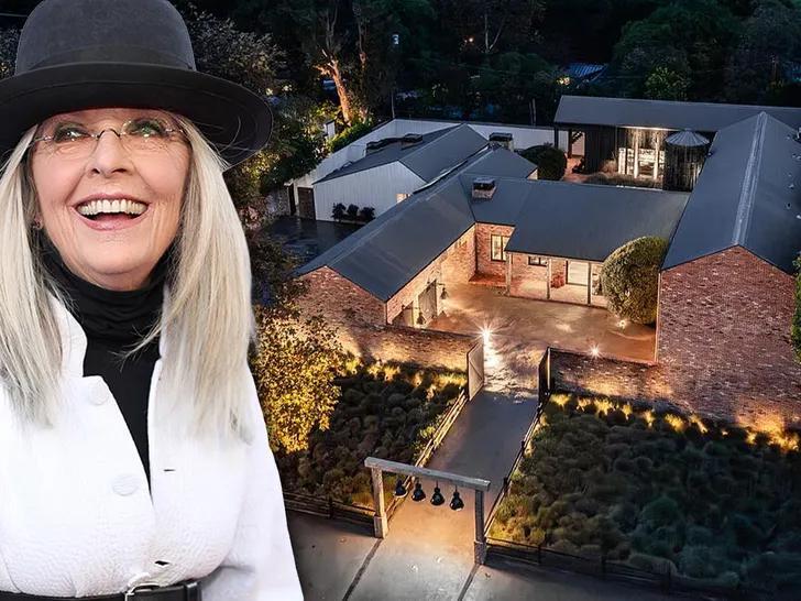 Diane Keaton’s fairytale L.A. home hits the market