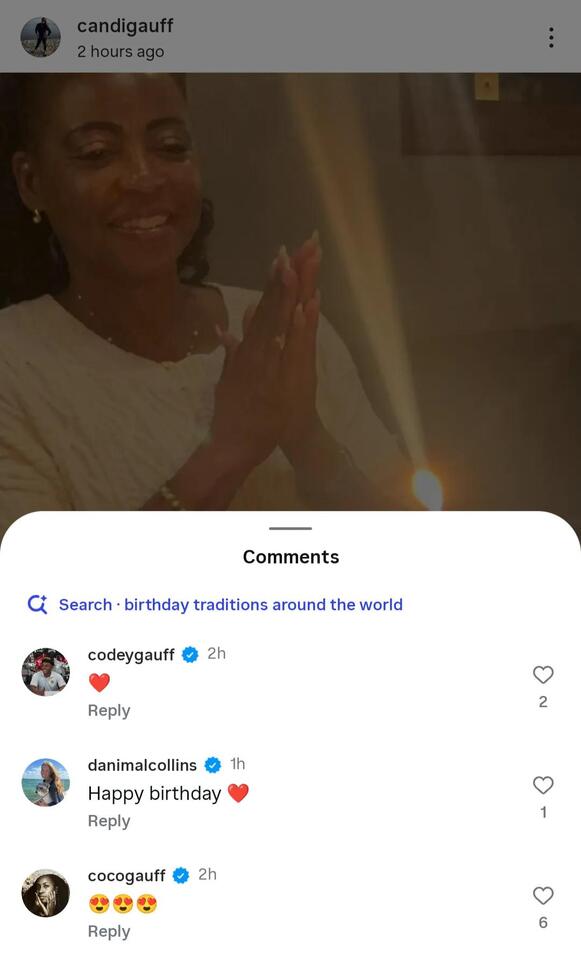 Coco Gauff’s Family Shows Major Love Off Court