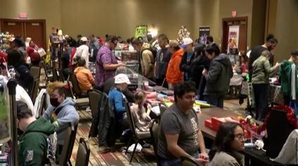 Pokémon fans light up Albuquerque Christmas