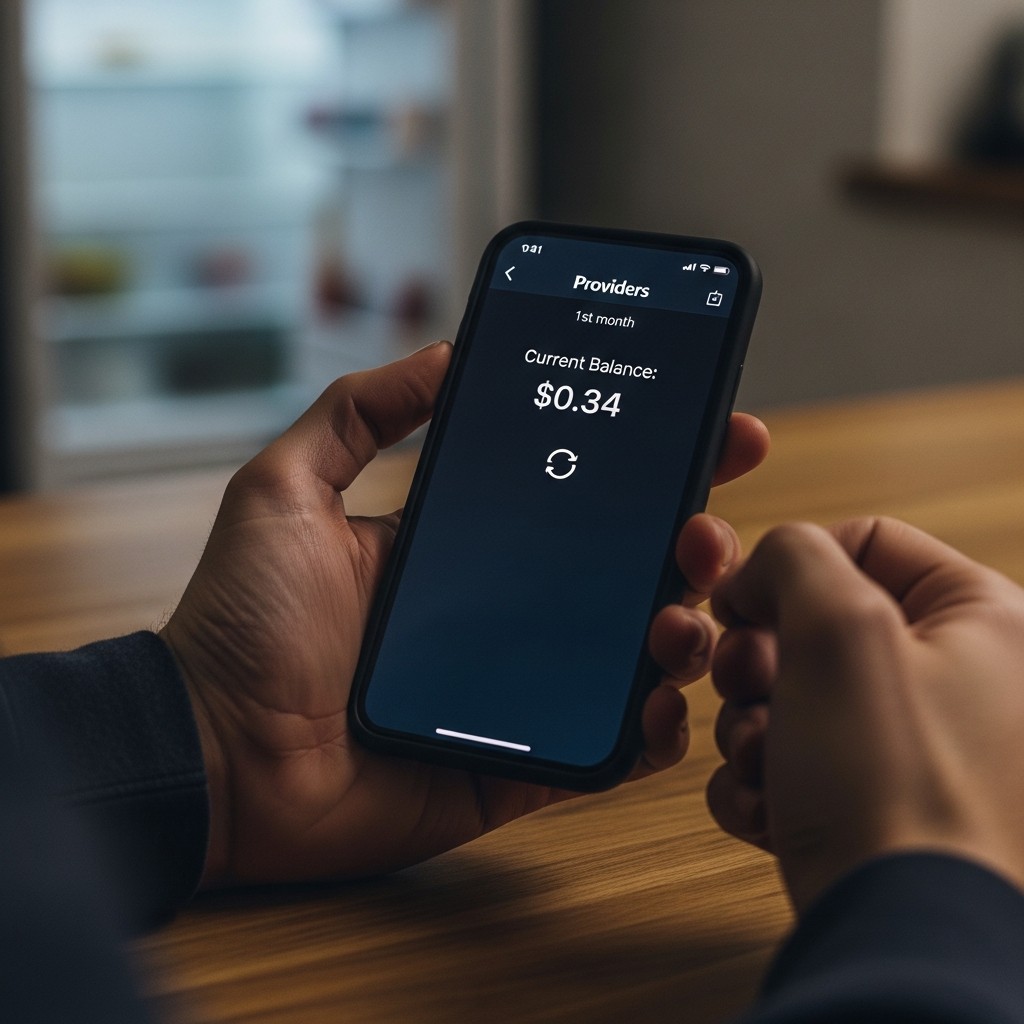 It’s December 1st. My EBT app says $0.00. I am physically sick with worry.