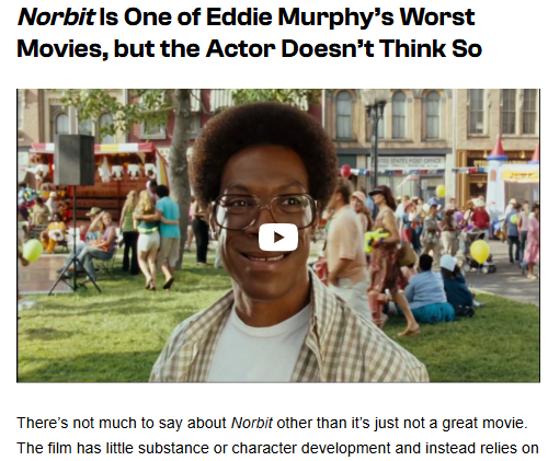 Eddie Murphy’s Norbit Back on Tubi! 😲