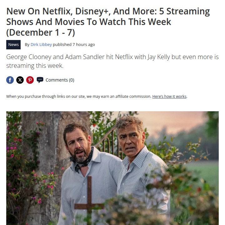 Netflix Drama: Clooney vs. Sandler?! 🍿