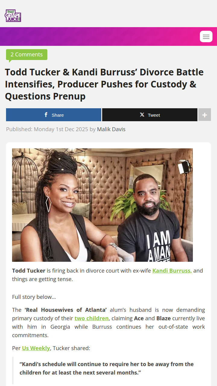 Kandi & Todd’s custody battle heats up