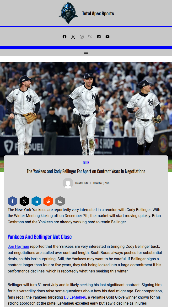 Yankees’ Gamble: Belli or Tucker Next?