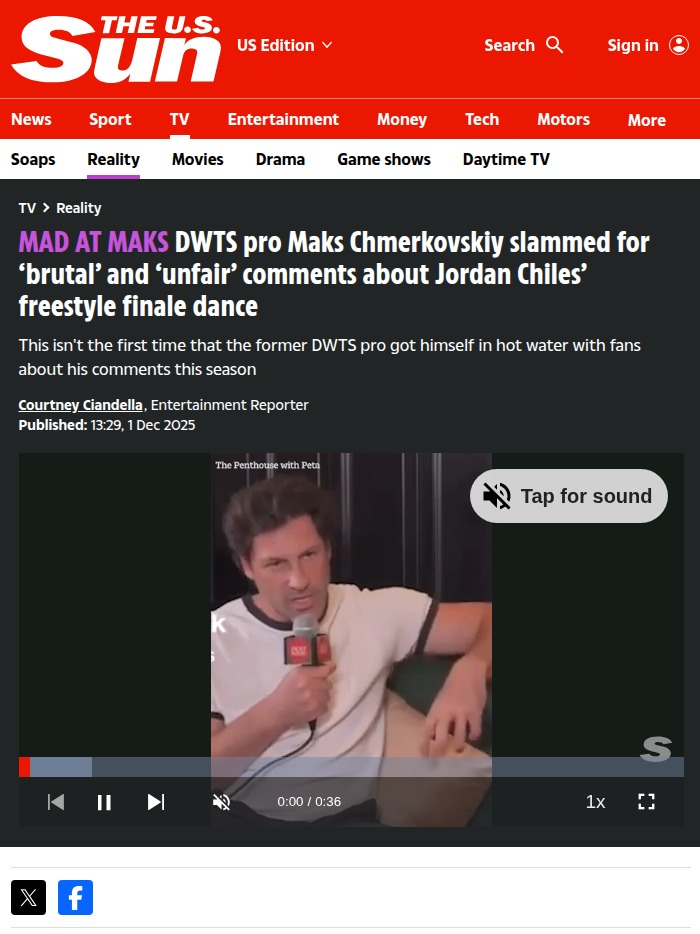 Maks DWTS Hot Take Sparks Fan Backlash 🔥