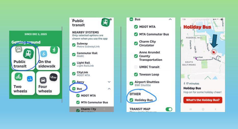 Baltimore’s Holiday Bus is back—free rides, festive vibes!